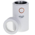 Adler AD 4446wg elektrische Kaffeemühle 150 Watt Einmalige Mahlleistung 75 g weiß