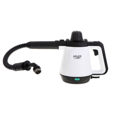 Adler AD 7038 Dampfreiniger 120°C 2000 Watt 450 ml + 1x zusätzliches Ersatztücher-Set