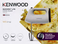 Kenwood HMP 10.000WH Handmixer 300 Watt weiß/grau