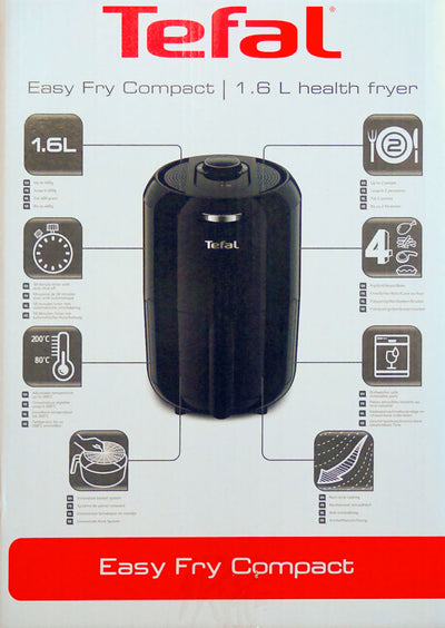 Tefal EY101815 Easy Fry Compact Heißluftfritteuse 1,6L