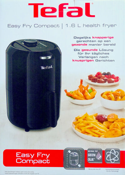 Tefal EY101815 Easy Fry Compact Heißluftfritteuse 1,6L
