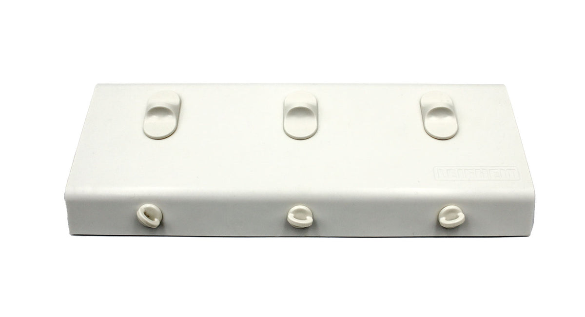 Leifheit 83107 Rollfix 150 Triple Longline Wandwäschetrockner 15 m (3 x 5m)