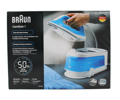 Braun IS 1012 CareStyle1 Dampfbügelstation blau/weiß
