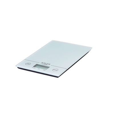 Adler AD 3138w Küchenwaage bis 5kg LCD Display Weiß