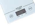 Adler AD 3138w Küchenwaage bis 5kg LCD Display Weiß