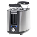 Adler AD 3214 Toaster Edelstahl mit Brötchenaufsatz