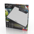 Adler AD 8174w Personenwaage Körperwaage bis 180 kg LED Display digital  weiß