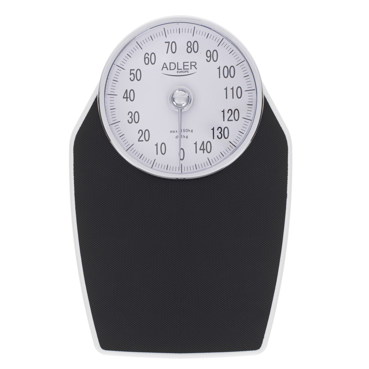 Adler AD 8177 Mechanische Personenwaage bis 150 kg schwarz / weiß