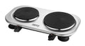 Camry CR 6511 Elektrische Doppel-Kochplatte Durchmesser 18,5 und 15,5 cm