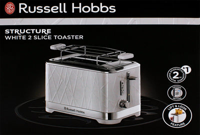 Russell Hobbs 28090-56 Structure Toaster Weiß