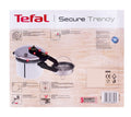 Tefal P2580702 Secure Trendy 6 L Schnellkochtopf mit Dampfeinsatz