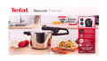 Tefal P2580702 Secure Trendy 6 L Schnellkochtopf mit Dampfeinsatz