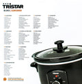 Tristar VS-3915 Slow Cooker, Schongarer