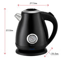 Camry CR 1344b Wasserkocher 1,7 Liter schwarz