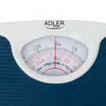 Adler AD 8151b Mechanische Personenwaage bis 130 kg blau