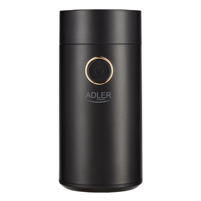 Adler AD 4446bg Kaffeemühle schwarz/gold bis 75g
