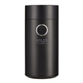 Adler AD 4446bs Kaffeemühle schwarz/silber bis 75g