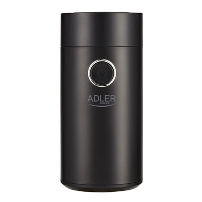 Adler AD 4446bs Kaffeemühle schwarz/silber bis 75g