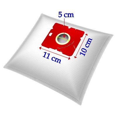Camry CR 7037.1 Staubsaugerbeutel und Filter 4 Stück für CR 7037, AD7041, AD7007, AD 7054, AD 7069