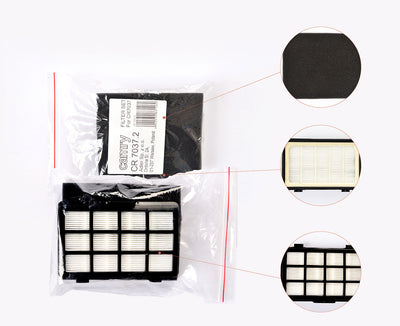Camry CR 7037.2 Ersatz Hepa-Filter und Abluftfilter für CR7037