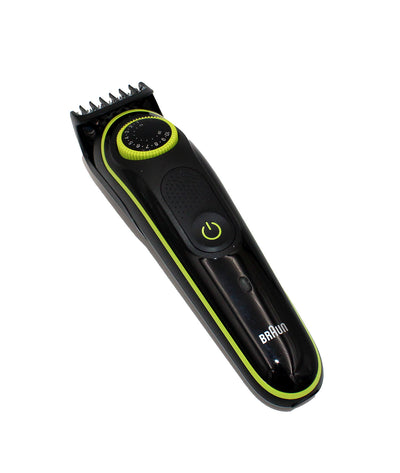 Braun BT3941TS Akku/Netz Barttrimmer mit Gillette Rasierer und Kulturtasche