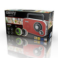 Camry CR 1140r tragbares Radio rot UKW/AM, Batterie/Netz