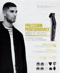 BaByliss MT727E Carbon Titanium Akku Multigrooming-Set 10tlg.
