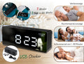 Adler AD 1189b Wecker, 3 Modi, LED-Display, Temperaturanzeige