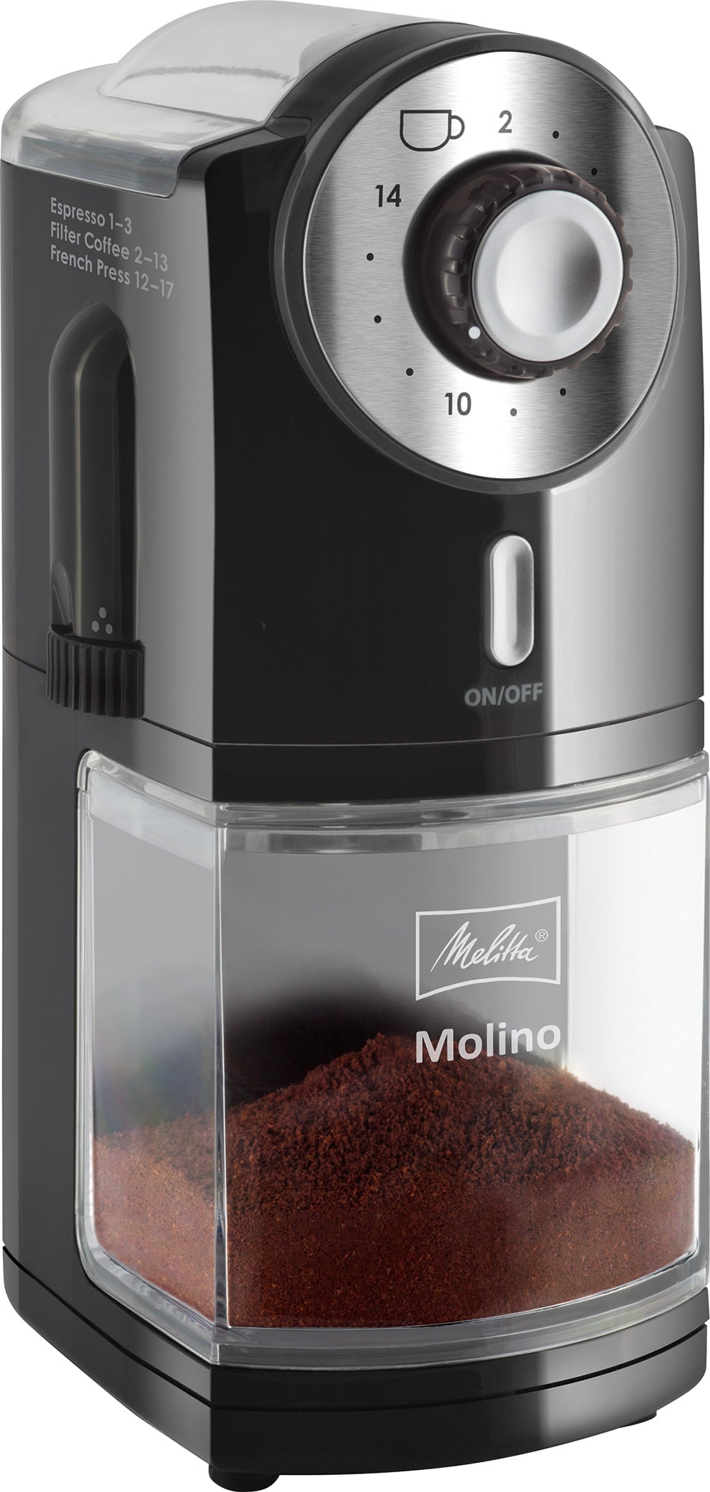 Melitta 1019-02 Molino Kaffeemühle schwarz