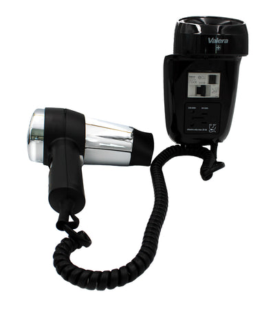 Valera 542.06/044.06  Haartrockner mit Wandhalterung Action Protect 1600 Shaver schwarz