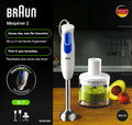 Braun MQ 20.236M Stabmixer MultiQuick 2 600 Watt