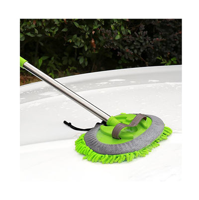 CLEANFUZZ Autowaschbürste mit ausziehbarem Stiel