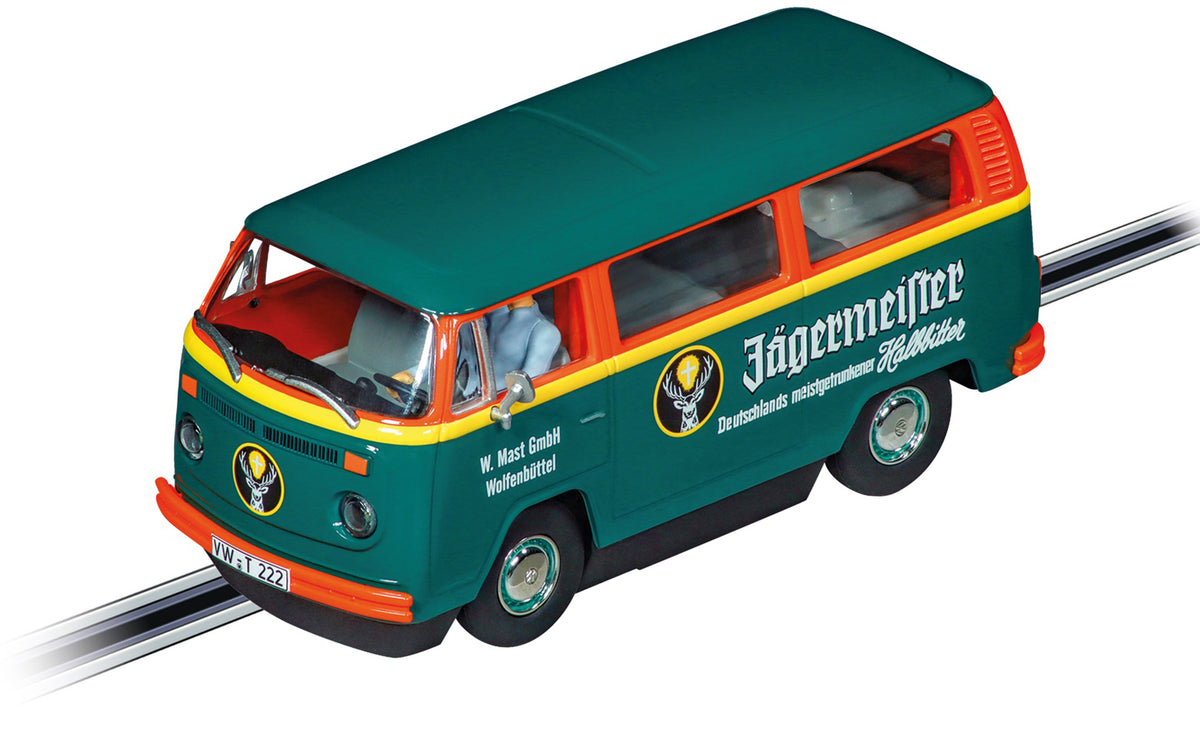 Carrera 20027795 - Evolution VW BUS T2b "Jägermeister" mit Licht