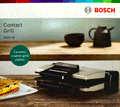 Bosch TCG3302 Kontaktgrill, Tischgrill 2000W