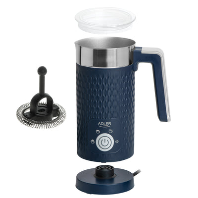 Adler AD 4494d Milchaufschäumer blau
