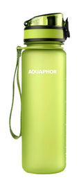 AQUAPHOR City Filterflasche 500ml Grün Flasche mit Wasserfilter für unterwegs