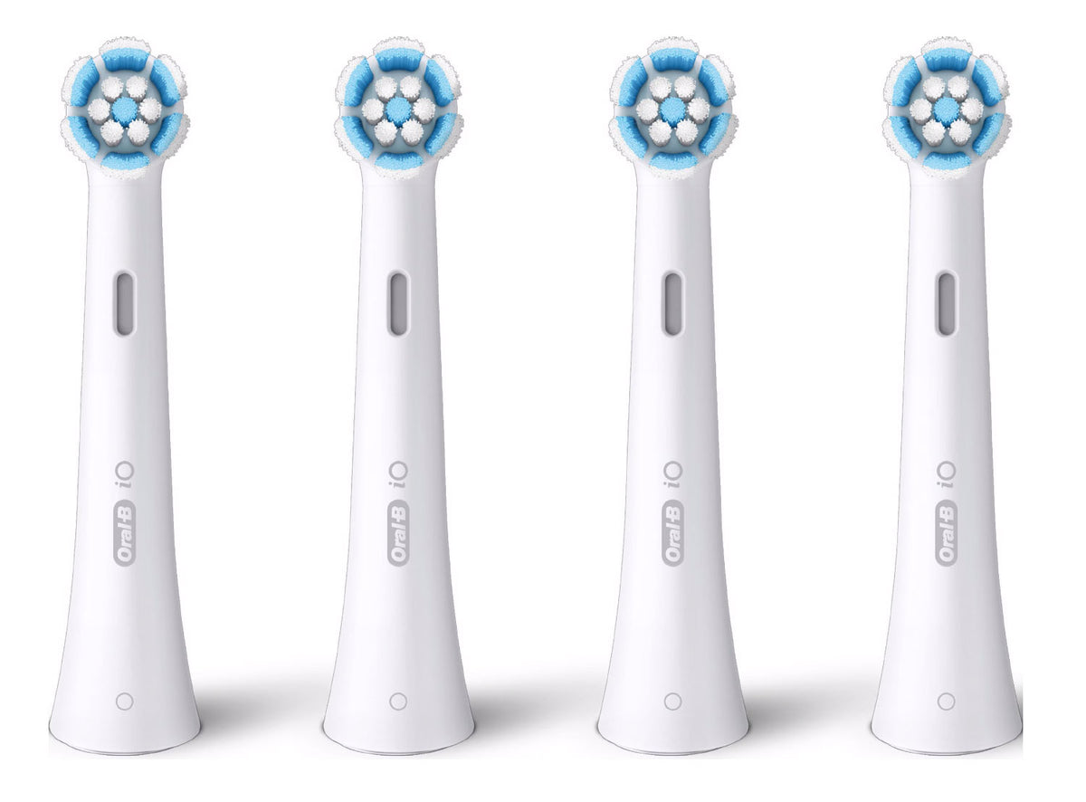 Braun Oral-B IO Gentle Care Weiß Ersatzbürsten 4er Pack