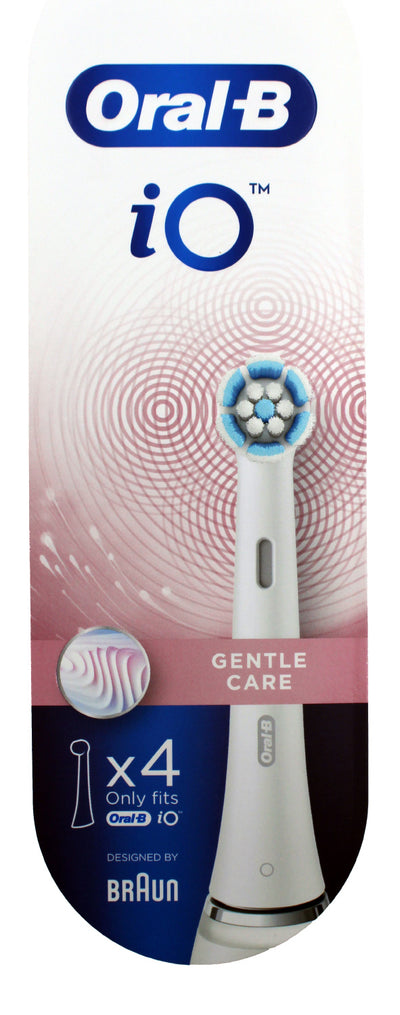 Braun Oral-B IO Gentle Care Weiß Ersatzbürsten 4er Pack
