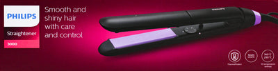 Philips BHS377/00 StraightCare Haarglätter Keramikbeschichtung, Ionen-Technologie