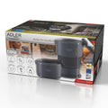 Adler AD 1377 Reise-Wasserkocher 0,6 l Silikon grau