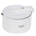 Adler AD 1377 Reise-Wasserkocher 0,6 l Silikon weiss