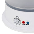 Adler AD 1377 Reise-Wasserkocher 0,6 l Silikon weiss
