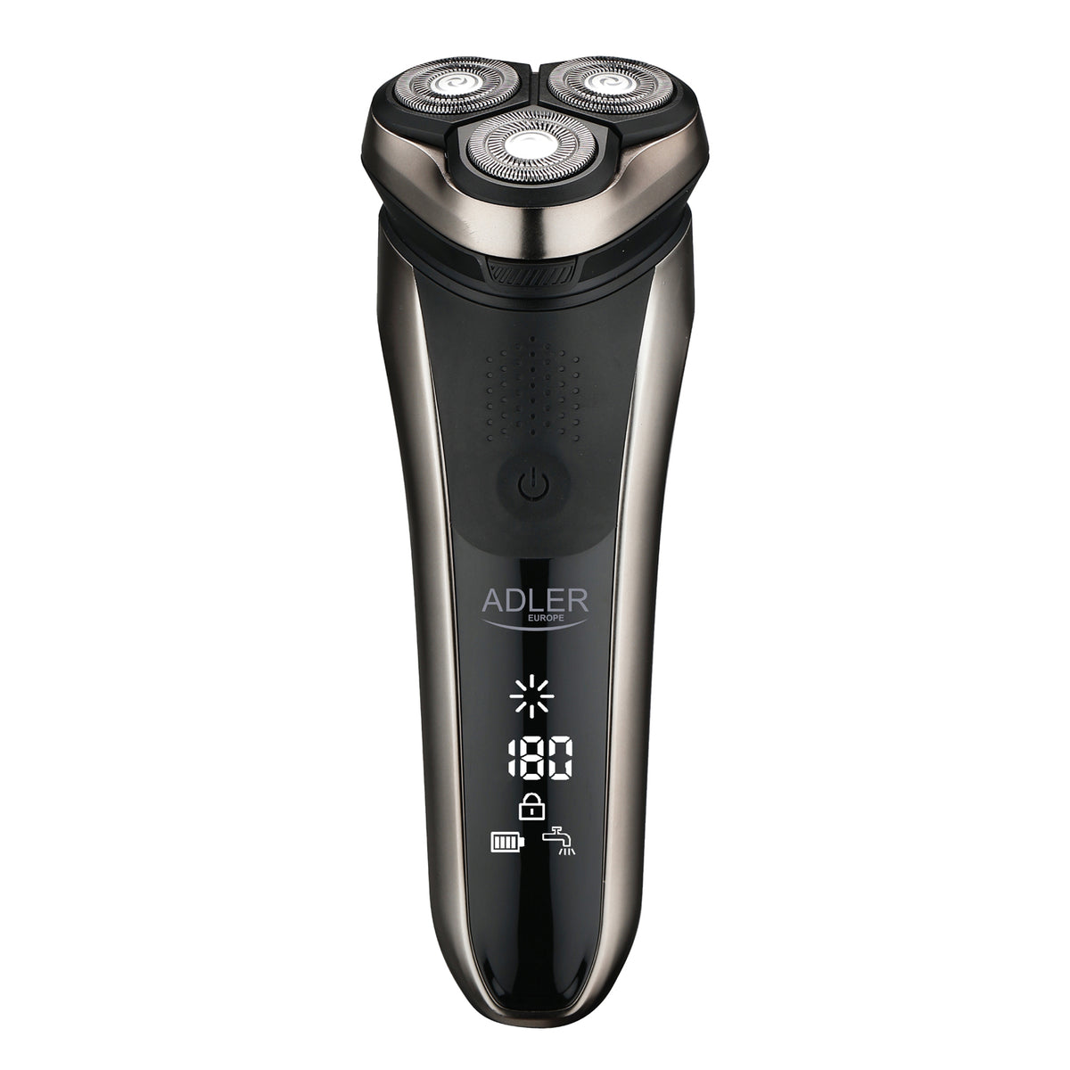 Adler AD 2933 Elektrorasierer LCD Display USB-Aufladung