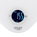Adler AD 3180 Küchenwaage bis 10 kg LCD Display weiß