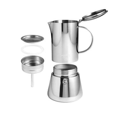 Adler AD 4419 Espressomaschine Edelstahl 0,3 L
