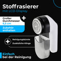 Adler AD 9618 Fusselentferner LED-Anzeige Akku USB-Kabel