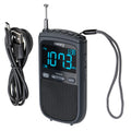 Camry CR 1905 Tragbares Mini-Radio 6x2x11cm LCD-Anzeige USB