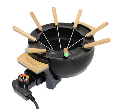 Tristar FO-1108 Bambus-Fondue 1,5l, 8 Pers.