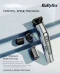 BaByliss MT861E 11in1 Carbon Titanium Multigrooming-Set, Body-/Barttrimmer