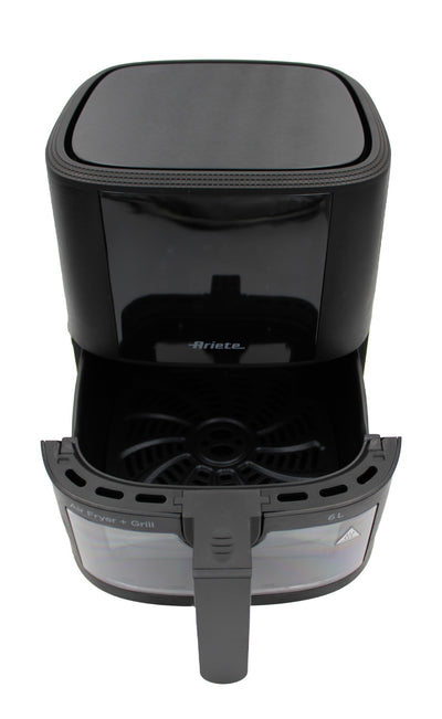 Ariete 4626 Airy Fryer Heißluftfriteuse 6L mit transparenten Korb